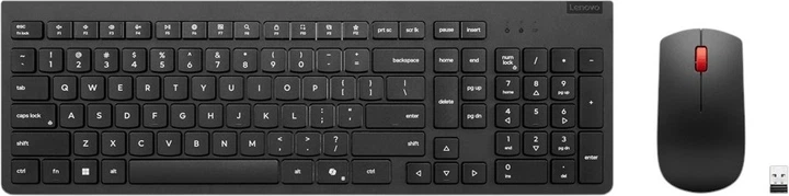 Zestaw bezprzewodowy Lenovo Essential Wireless Combo Gen2 Black (4X31R64494) - obraz 1