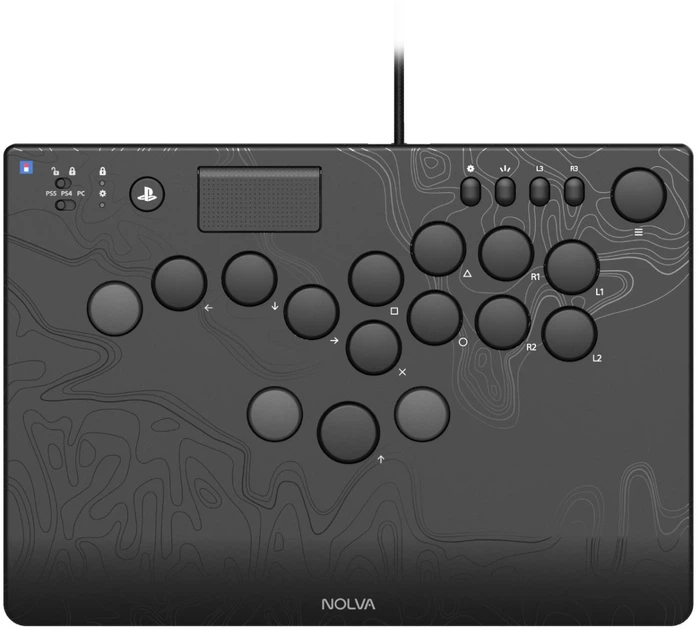 Arcade Stick Hori NOLVA Mechanical All-Button Arcade Black (4961818039568) - obraz 1