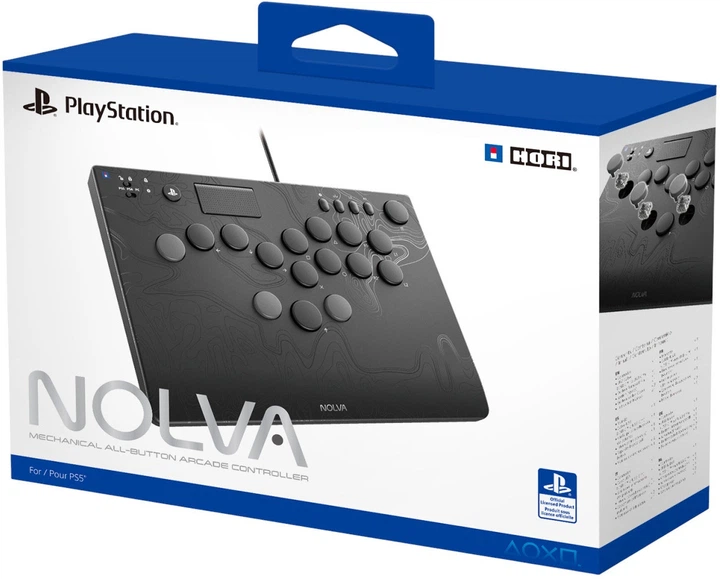 Arcade Stick Hori NOLVA Mechanical All-Button Arcade Black (4961818039568) - obraz 6