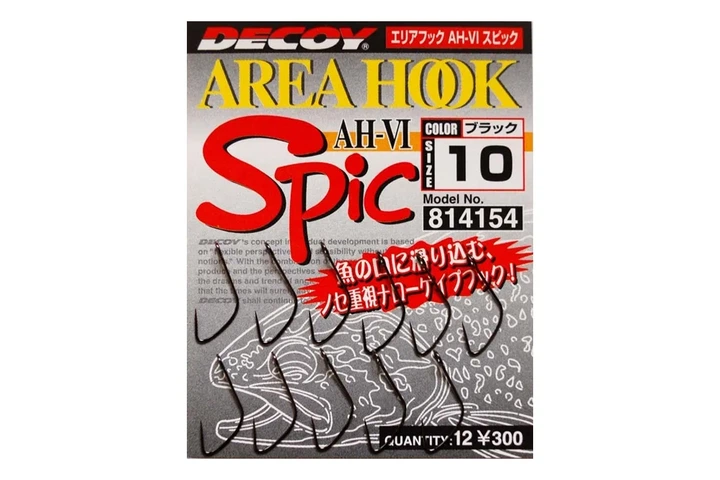 Крючки Decoy Area Hook VI Spic №8 (12шт/уп) (6102039001) - Фото 1 Крючки Decoy Area Hook VI Spic №8 (12шт/уп) (6102039001) - изображение 1
