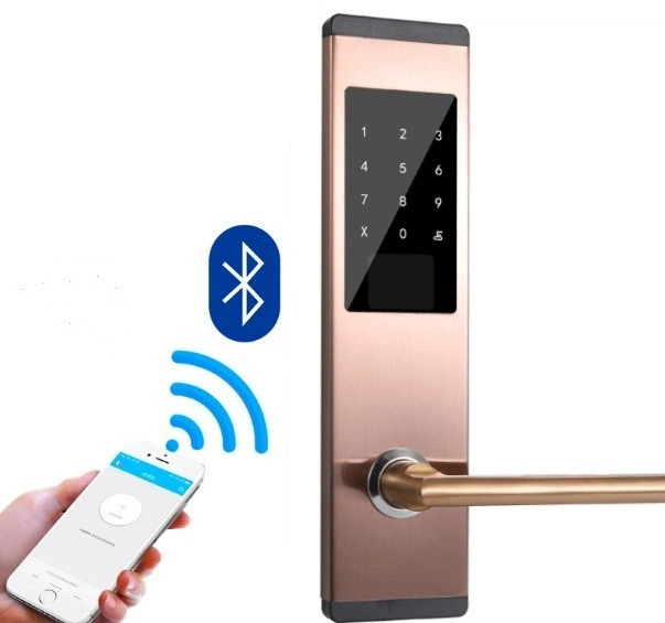 Умный замок Qleung S805 Rose Gold - изображение 2