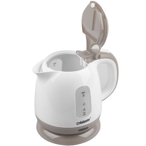 Електрочайник 1,0л 900-1100W (диск) бежевий MR-012-BEIGE Maestro - изображение 5