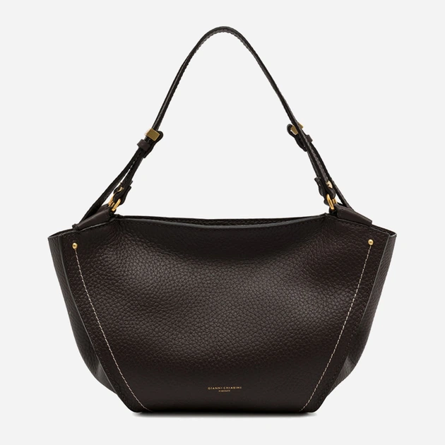 Сумка шопер жіноча з натуральної шкіри Gianni Chiarini Bloom BS 11796 RNGDBL T.U. 2107 Темно-коричнева (800070345723) - зображення 1