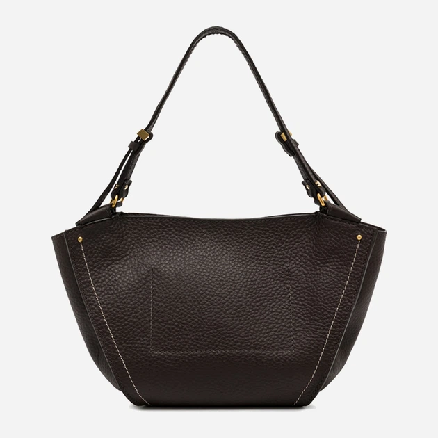 Сумка шопер жіноча з натуральної шкіри Gianni Chiarini Bloom BS 11796 RNGDBL T.U. 2107 Темно-коричнева (800070345723) - зображення 2