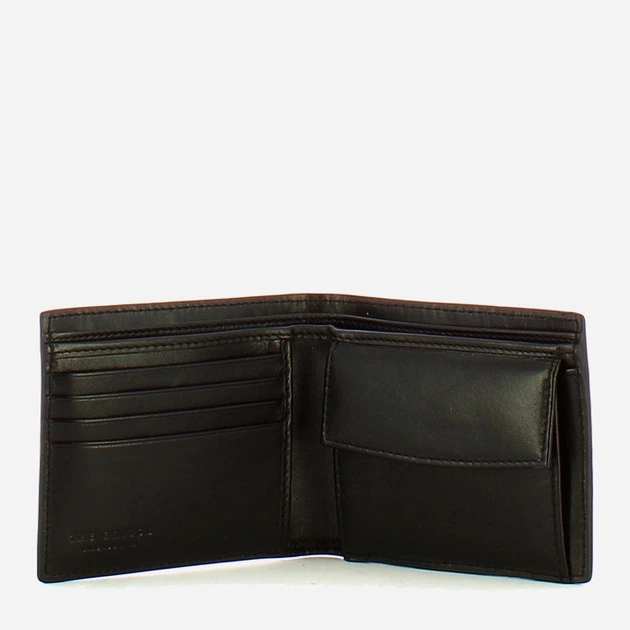 Портмоне чоловіче з натуральної шкіри The Bridge Biagio 4147625H 20 Чорне (800070323240) - зображення 3