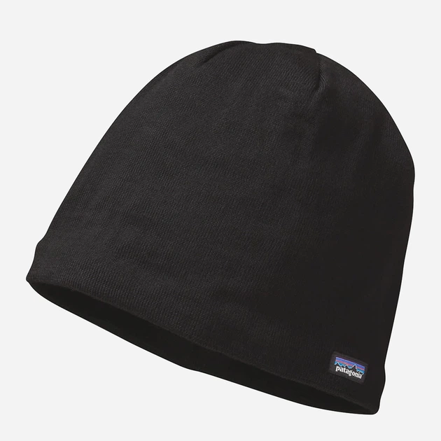 Шапка біні Patagonia Brodeo 29206 One Size Чорна (800070303418) - зображення 4