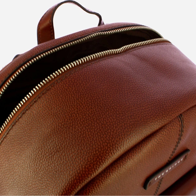 Рюкзак чоловічий з натуральної шкіри вміщує формат А4 The Bridge Biagio 464622AG 90 Коричневий (800070314126) - зображення 4