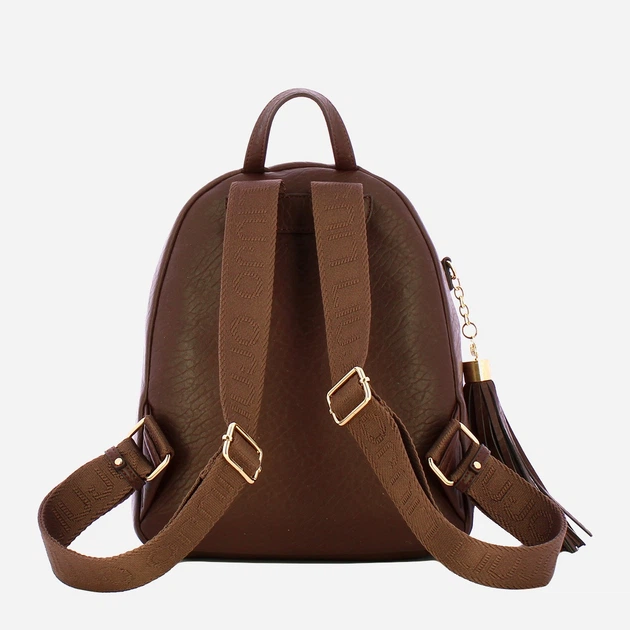 Рюкзак жіночий зі штучної шкіри Liu Jo AF5123E0161 90912 Коричневий (800070345505) - зображення 2