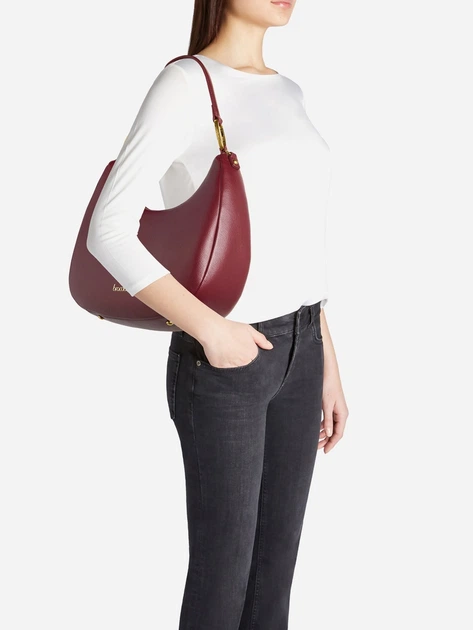 Torebka bagietka damska Braccialini Amy B18504 YY 404 Ciemnoczerwona (800070348976) - obraz 2