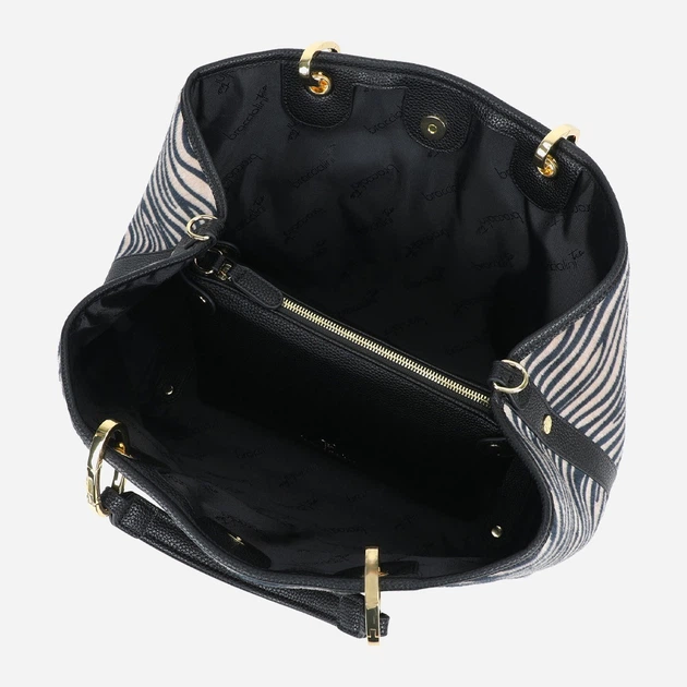 Сумка крос-боді через плече жіноча зі штучної шкіри велика Braccialini Beth Animalier B18570 YY O03 Бежева (800070348961) - зображення 5