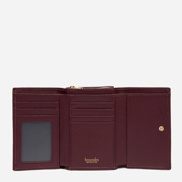 Гаманець жіночий з натуральної шкіри Braccialini Basic B18703 BA 404 Червоний (800070348994) - зображення 3