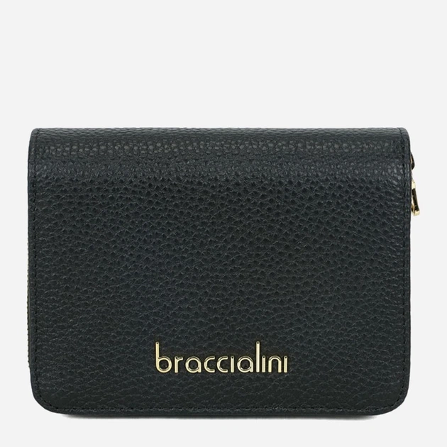 Гаманець жіночий з натуральної шкіри Braccialini Basic B18706 BA 100 Чорний (800070348995) - зображення 1
