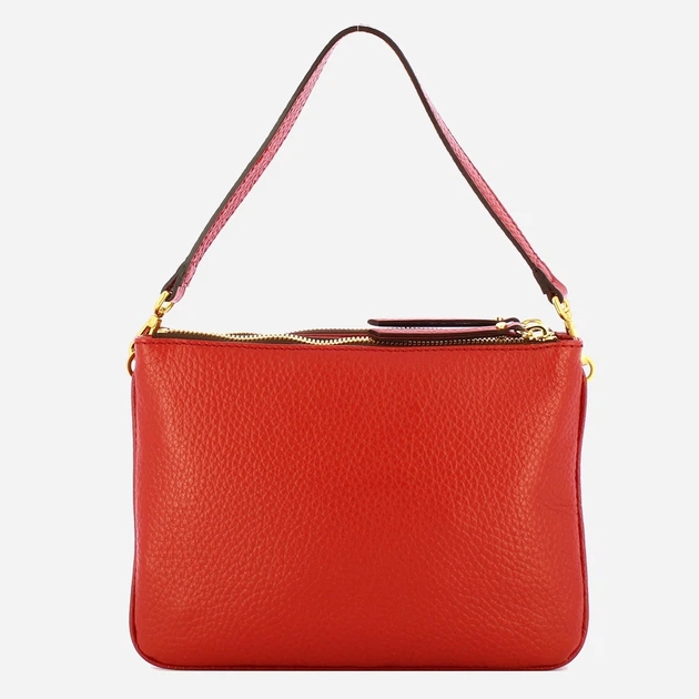 Сумка крос-боді через плече жіноча з натуральної шкіри середня Gianni Chiarini Frida BS 10436 TKL 14049 Червона (800070345698) - зображення 2