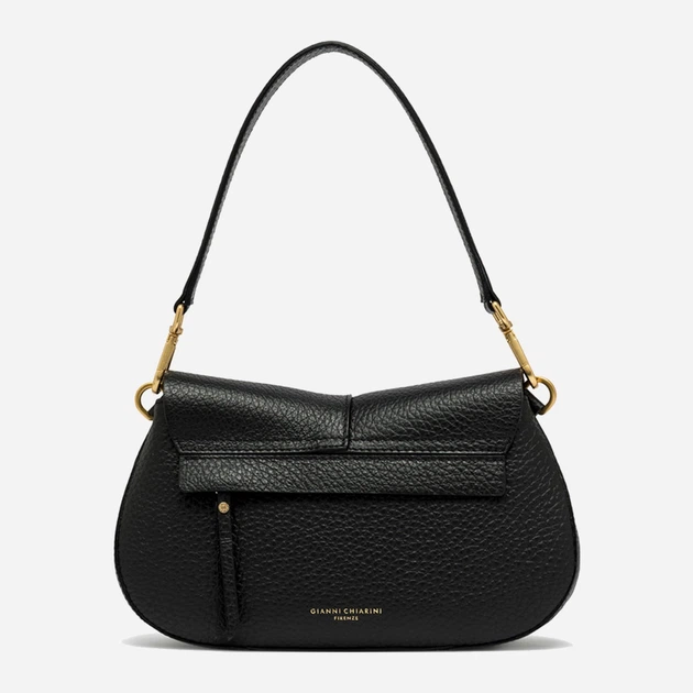 Torebka crossbody damska ze skóry naturalnej Gianni Chiarini Helena Round BS 11088 TKL-NASPM 001 Czarna (800070345700) - obraz 2