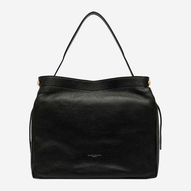 Сумка шопер жіноча з натуральної шкіри Gianni Chiarini Ottavia BS 11292/COMM GRN 001 Чорна (800070345704) - зображення 1