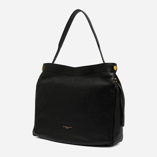 Сумка шопер жіноча з натуральної шкіри Gianni Chiarini Ottavia BS 11292/COMM GRN 001 Чорна (800070345704) - зображення 3