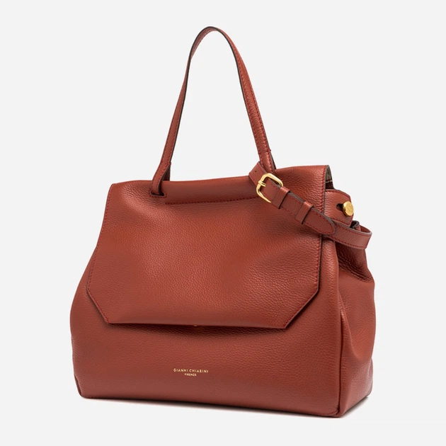 Сумка крос-боді через плече жіноча з натуральної шкіри середня Gianni Chiarini Ottavia BS 11376/COMM GRN 14049 Червона (800070345707) - зображення 3