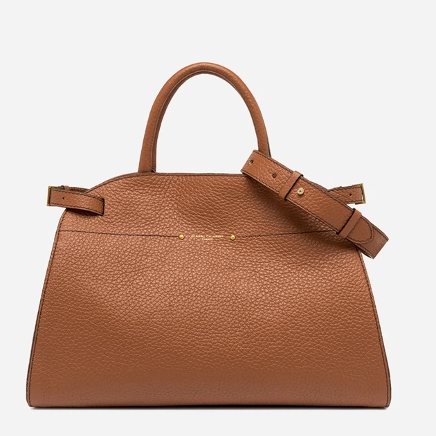 Torebka crossbody damska ze skóry naturalnej duża Gianni Chiarini Farah BS 11466 TKL-CM 206 Brązowa (800070345708) - obraz 1