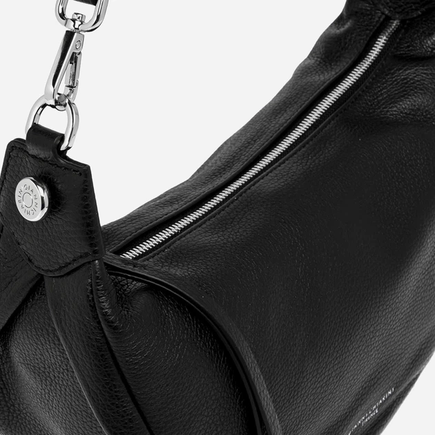 Torebka bagietka damska ze skóry naturalnej Gianni Chiarini Aisha BS 11550/COMM GRN-NAOP 001 Czarna (800070345714) - obraz 4