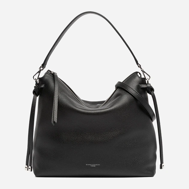 Torebka crossbody damska ze skóry naturalnej Gianni Chiarini Brina BS 11763/COMM GRN 001 Czarna (800070345720) - obraz 1