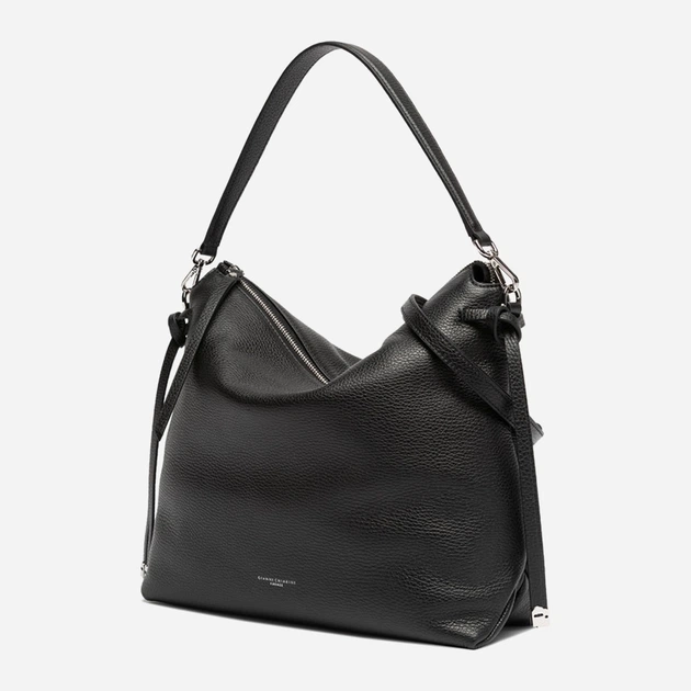 Torebka crossbody damska ze skóry naturalnej Gianni Chiarini Brina BS 11763/COMM GRN 001 Czarna (800070345720) - obraz 3