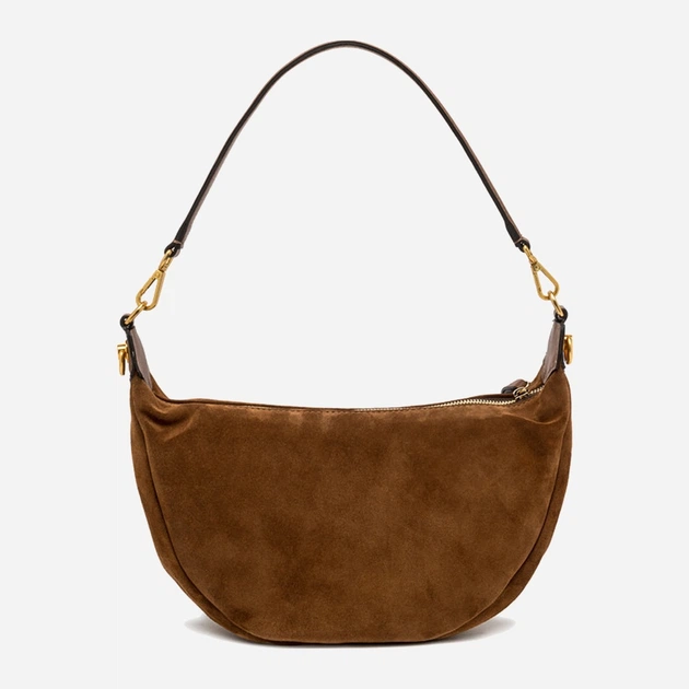 Torebka bagietka damska zamszowa Gianni Chiarini Aisha BS 12050 CM-NASPM 099 Brązowa (800070345730) - obraz 2