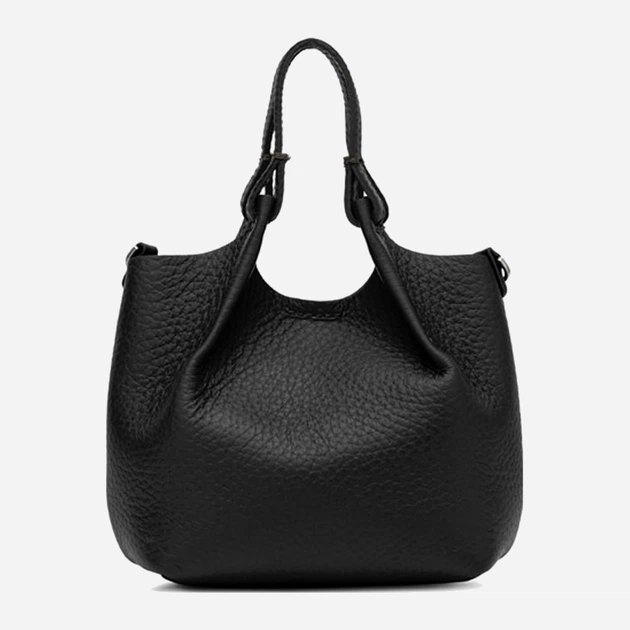 Сумка крос-боді через плече жіноча з натуральної шкіри маленька Gianni Chiarini Dua BS 9718 RNGDBL 12565 Чорна (800070327360) - зображення 2