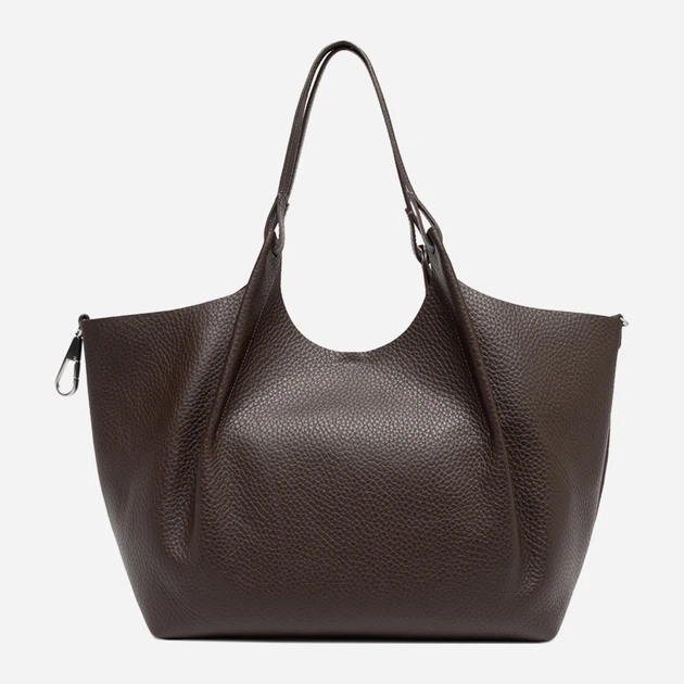 Сумка шопер жіноча з натуральної шкіри Gianni Chiarini Dua BS 9720 RNGDBL 14064 Темно-коричнева (800070345743) - зображення 2