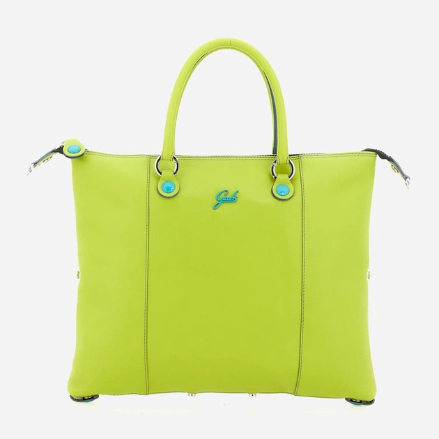 Torebka crossbody damska ze skóry naturalnej duża Gabs G3 Plus Tg M G000033T2X1881 C2557 Zielona (800070351013) - obraz 1
