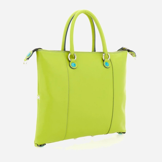 Torebka crossbody damska ze skóry naturalnej duża Gabs G3 Plus Tg M G000033T2X1881 C2557 Zielona (800070351013) - obraz 2