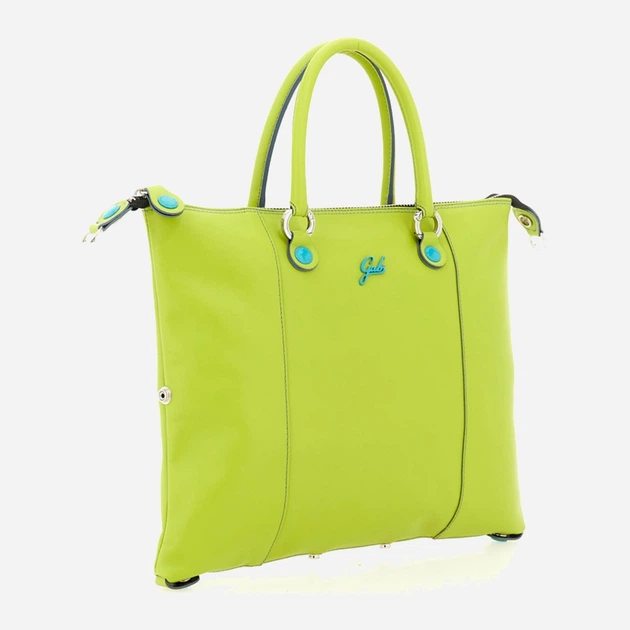 Torebka crossbody damska ze skóry naturalnej duża Gabs G3 Plus Tg M G000033T2X1881 C2557 Zielona (800070351013) - obraz 3