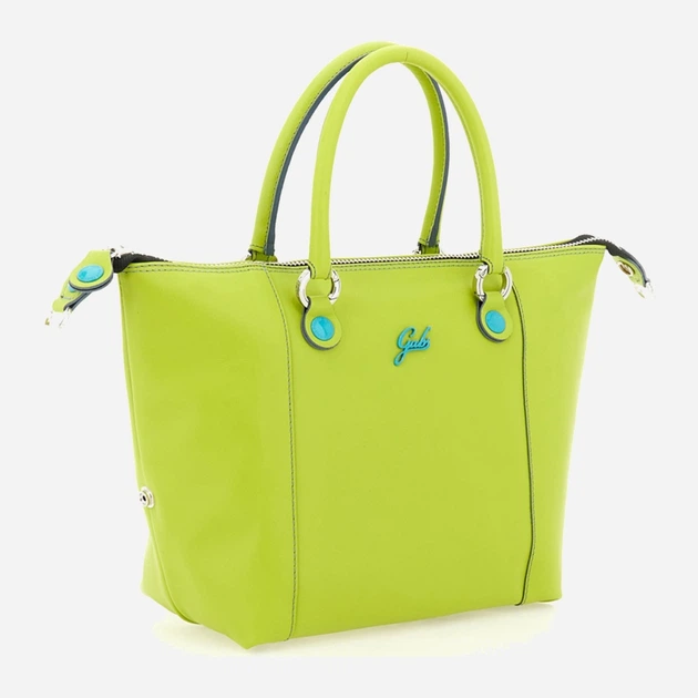 Torebka crossbody damska ze skóry naturalnej duża Gabs G3 Plus Tg M G000033T2X1881 C2557 Zielona (800070351013) - obraz 4