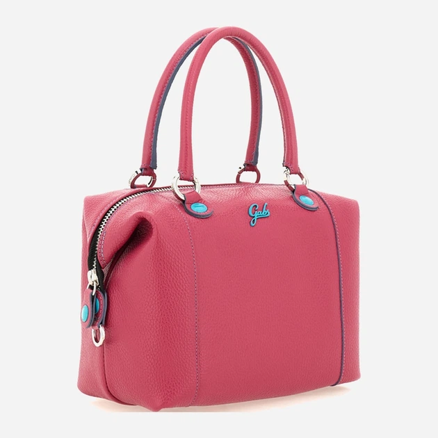 Torebka crossbody damska ze skóry naturalnej duża Gabs G3 Plus Tg M G000033T2X1882 C4515 Różowa (800070351015) - obraz 5