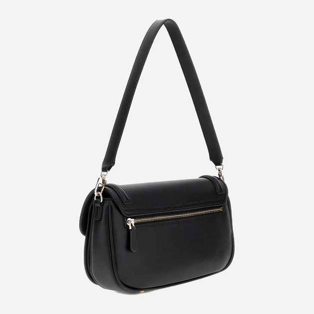 Сумка крос-боді через плече жіноча зі штучної шкіри середня Guess Dea HWBG7993200 BLA Чорна (800070344380) - зображення 2