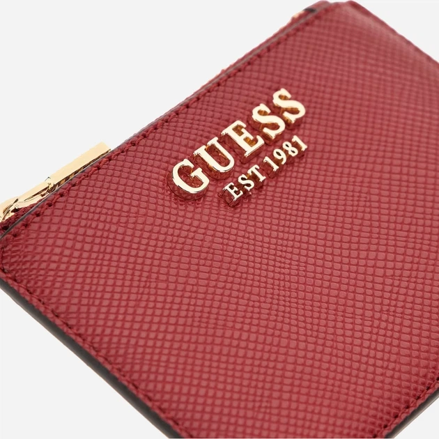 Etui na karty damskie Guess Laurel SWZG7459505 GAR Czerwone (800070344454) - obraz 3