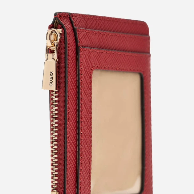 Etui na karty damskie Guess Laurel SWZG7459505 GAR Czerwone (800070344454) - obraz 4