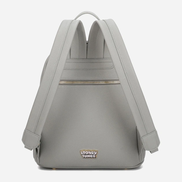 Рюкзак жіночий зі штучної шкіри Braccialini LT202 YY 818 Сірий (800070348951) - зображення 3