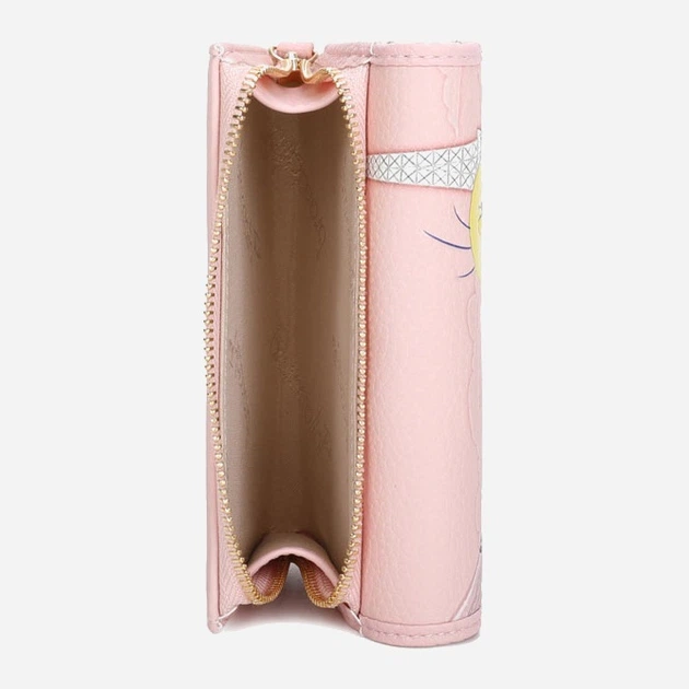 Гаманець жіночий зі штучної шкіри Braccialini LT209 LT 818 Рожевий (800070348996) - зображення 4