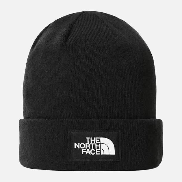 Шапка біні The North Face Dock Worker NF0A3FNTJK31 One Size Чорна (800070313530) - зображення 1