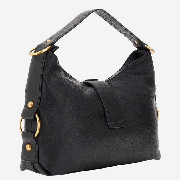 Сумка жіноча зі штучної шкіри велика Guess Camden HWBB9308180 BLA Чорна (800070344367) - зображення 3