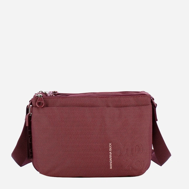 Torebka crossbody damska materiałowa Mandarina Duck Md20 P10QMT55 384 Bordowa (800070346896) - obraz 1