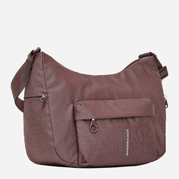 Torebka crossbody damska materiałowa Mandarina Duck Md20 P10QMT56 384 Bordowa (800070346916) - obraz 3