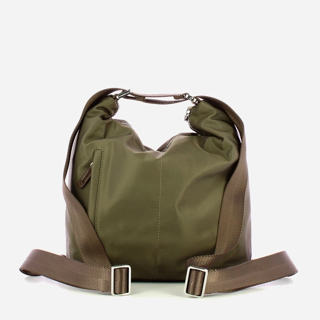 Сумка-рюкзак жіночий тканинний Mandarina Duck Hunter P10VCT41 024 Зелений (800070346925) - зображення 4