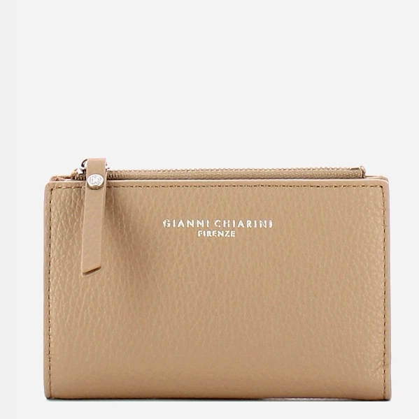 Гаманець жіночий з натуральної шкіри Gianni Chiarini Grana Dollaro PF 6003 GRN 2077 Бежевий (800070345751) - зображення 1