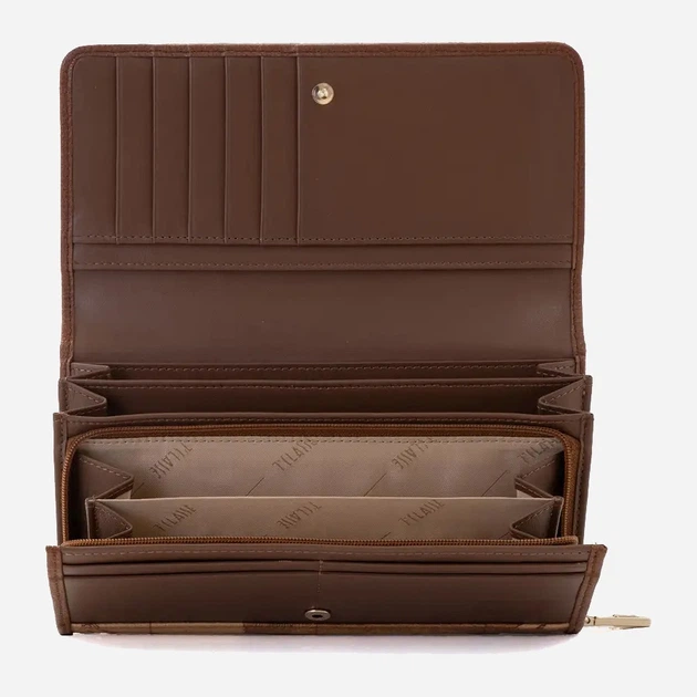 Гаманець жіночий зі штучної шкіри Alviero Martini PP04G611 0548 Коричневий (800070347660) - зображення 3