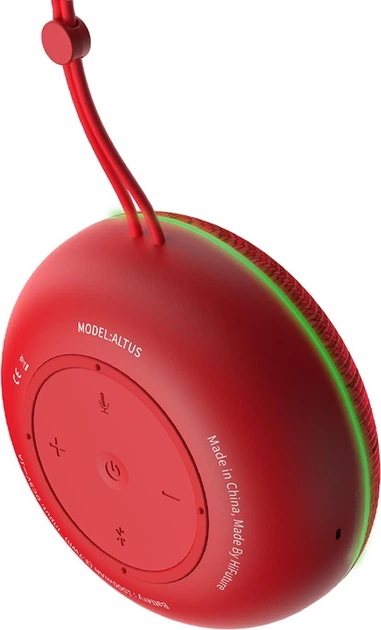 Портативна колонка HiFuture Altus 5W RGB Red ALTUS-RED (6972576181336) - зображення 4