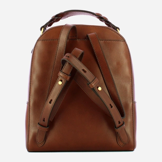 Рюкзак жіночий з натуральної шкіри The Bridge Brigida 0449247J 14 Коричневий (800070317842) - зображення 2