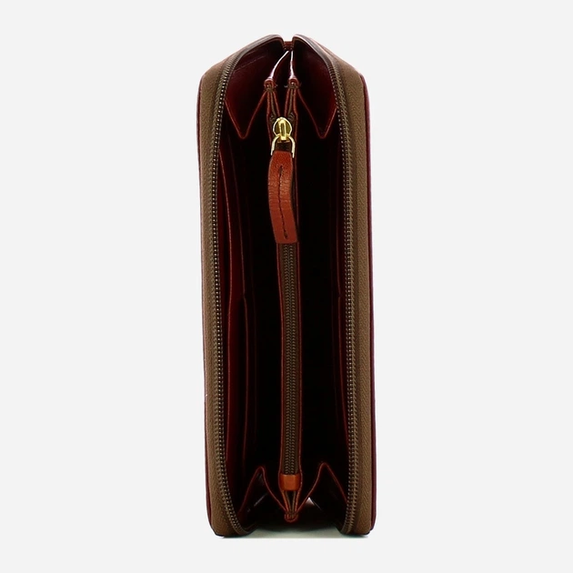 Портмоне чоловіче з натуральної шкіри The Bridge Elba 41791901 14 Коричневе (800070350611) - зображення 3