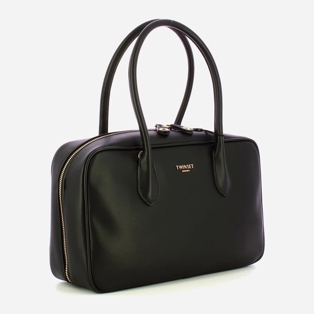 Torebka crossbody damska duża Twinset Bauletto 252TD8061 00006 Czarna (800070351223) - obraz 3