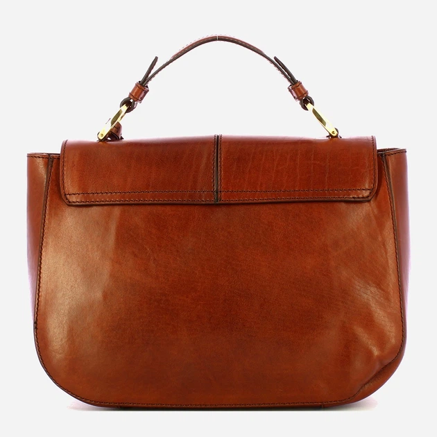 Torebka crossbody damska ze skóry naturalnej duża The Bridge Faentina 44465901 14 Brązowa (800070350652) - obraz 2